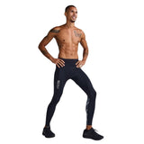 2XU MA7049B Light Speed React Compression Tights | The Bike Affair