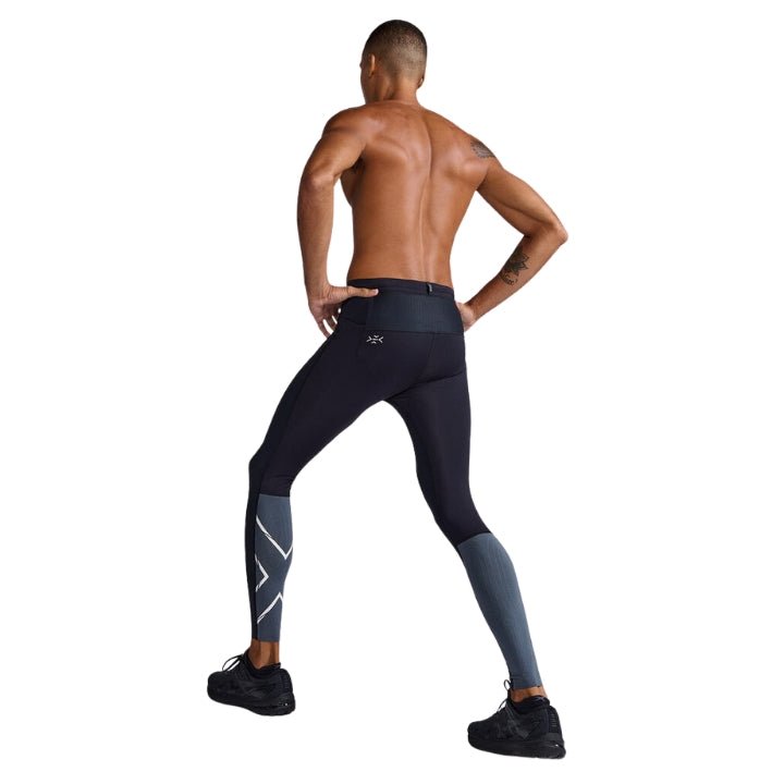 2XU MA7049B Light Speed React Compression Tights | The Bike Affair