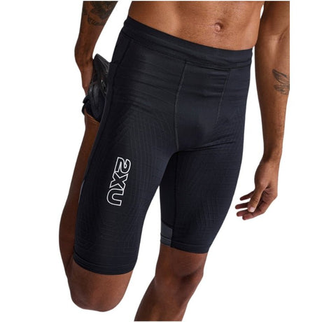 2XU MA7050B Light Speed React Compression Shorts | The Bike Affair