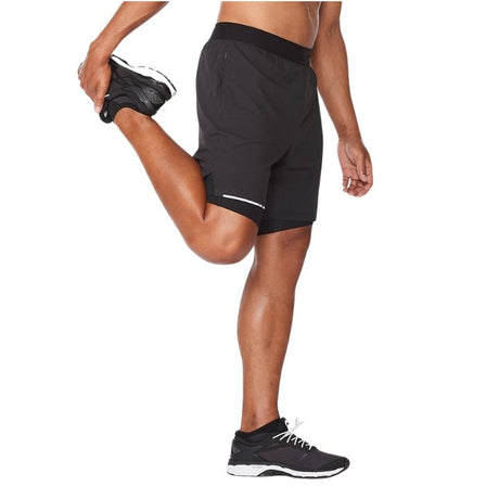 2XU MR6536B Aero 2 - in - 1 7" Shorts | The Bike Affair