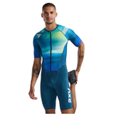 2XU MT6426D Aero Sleeved Trisuit | The Bike Affair