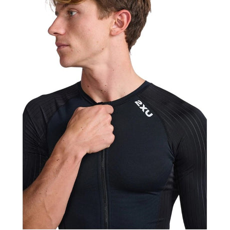 2XU MT6662A Aero Sleeved Tri Top | The Bike Affair