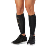 2XU UA3064B Elite MCS Compression Calf Guards | The Bike Affair