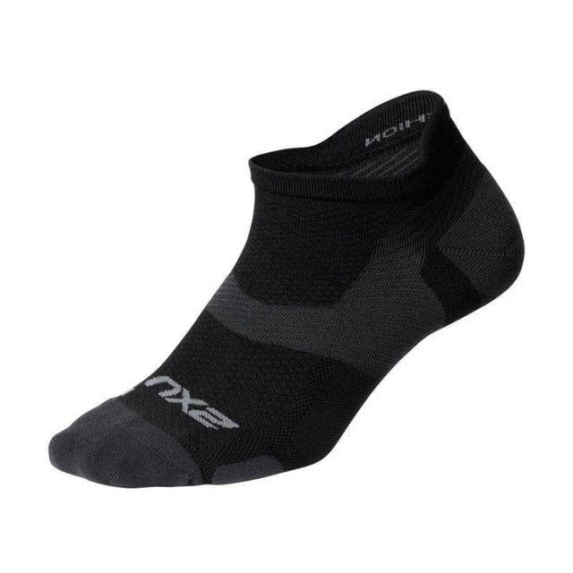 2XU UA5042E Vectr Lightcushion No Show Socks | The Bike Affair