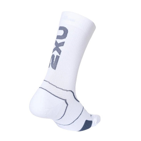 2XU UA5053E Vectr Cushion Crew Socks | The Bike Affair