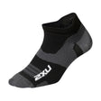 2XU UA7027E Vectr Ultralight No Show Socks | The Bike Affair