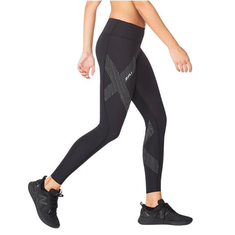 2XU WA2864B Motion Mid Rise Compression Tights | The Bike Affair