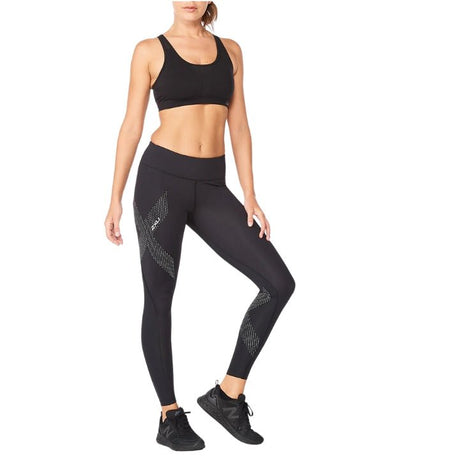 2XU WA2864B Motion Mid Rise Compression Tights | The Bike Affair