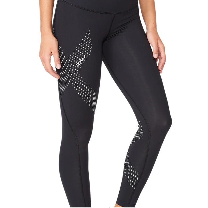 2XU WA2864B Motion Mid Rise Compression Tights | The Bike Affair