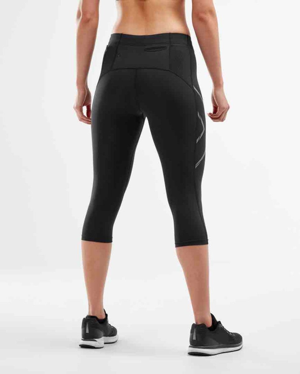 2XU WA5333B MCS Run Compression 3/4 Tights | The Bike Affair