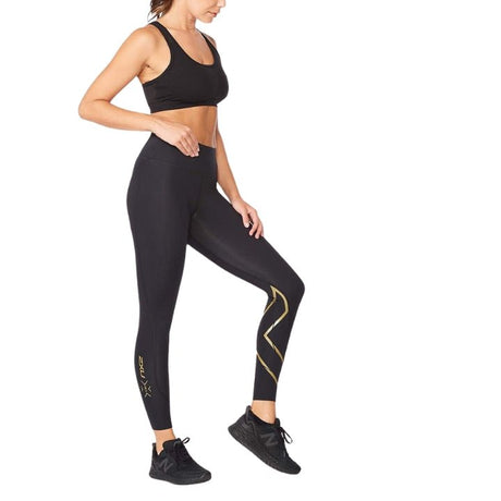 2XU WA5367B MCS X Train Mid Rise Tights | The Bike Affair