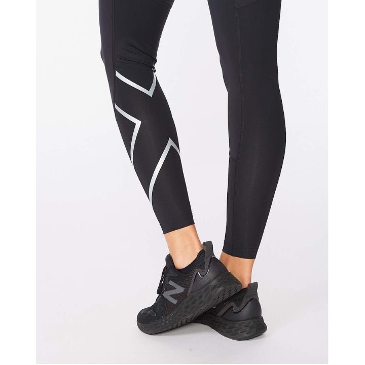 2XU WA5380B Women Hi - Rise Compression Tights | The Bike Affair