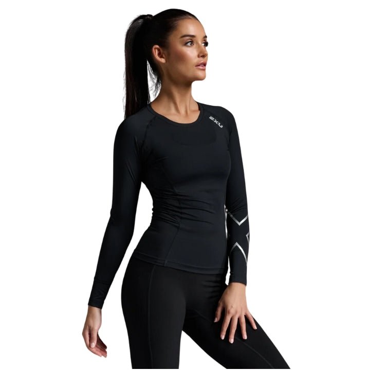 2XU WA6401A Core Compression Long Sleeve Top | The Bike Affair