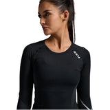 2XU WA6401A Core Compression Long Sleeve Top | The Bike Affair