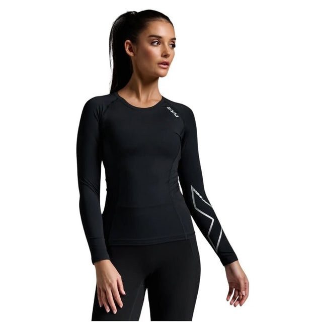 2XU WA6401A Core Compression Long Sleeve Top | The Bike Affair