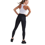 2XU WA6523B Light Speed Mid - Rise Compression Tights | The Bike Affair