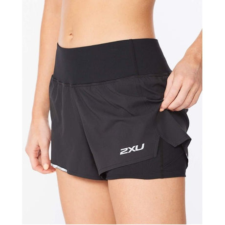 2XU Wr6533B Aero 2 - in - 1 3" Shorts | The Bike Affair