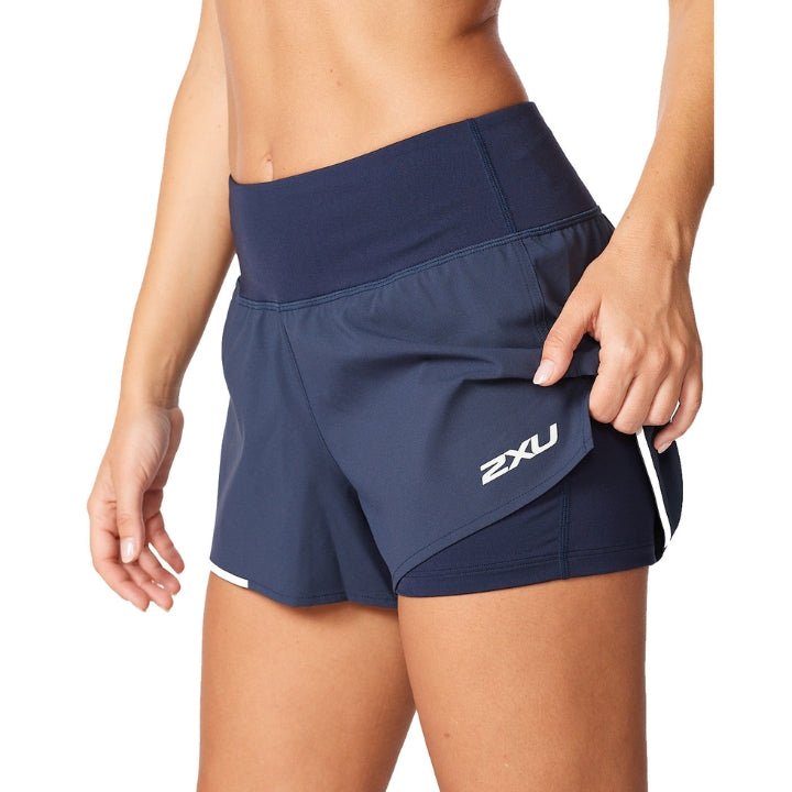 2XU Wr6533B Aero 2 - in - 1 3" Shorts | The Bike Affair