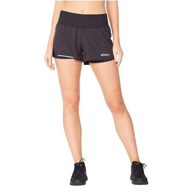 2XU Wr6533B Aero 2 - in - 1 3" Shorts | The Bike Affair