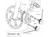 Shimano Mount Disc Brake Adapter for 160mm (SM-MA90-F160P/S)