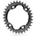 Absolute Black Oval MTB Chainring 1X 96BCD Shimano XT M8000 | The Bike Affair