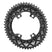 Absolute Black Oval Road Chainring 2X 110/4 Shimano 9100 (50T/52T/53T) | The Bike Affair