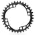 Absolute Black Round MTB Chainring 1X 104BCD Shimano | The Bike Affair