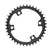 Absolute Black Round Road Chainring 2X 110/4 Shimano 9100 | The Bike Affair