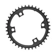 Absolute Black Round Road Chainring 2X 110/4 Shimano 9100 | The Bike Affair