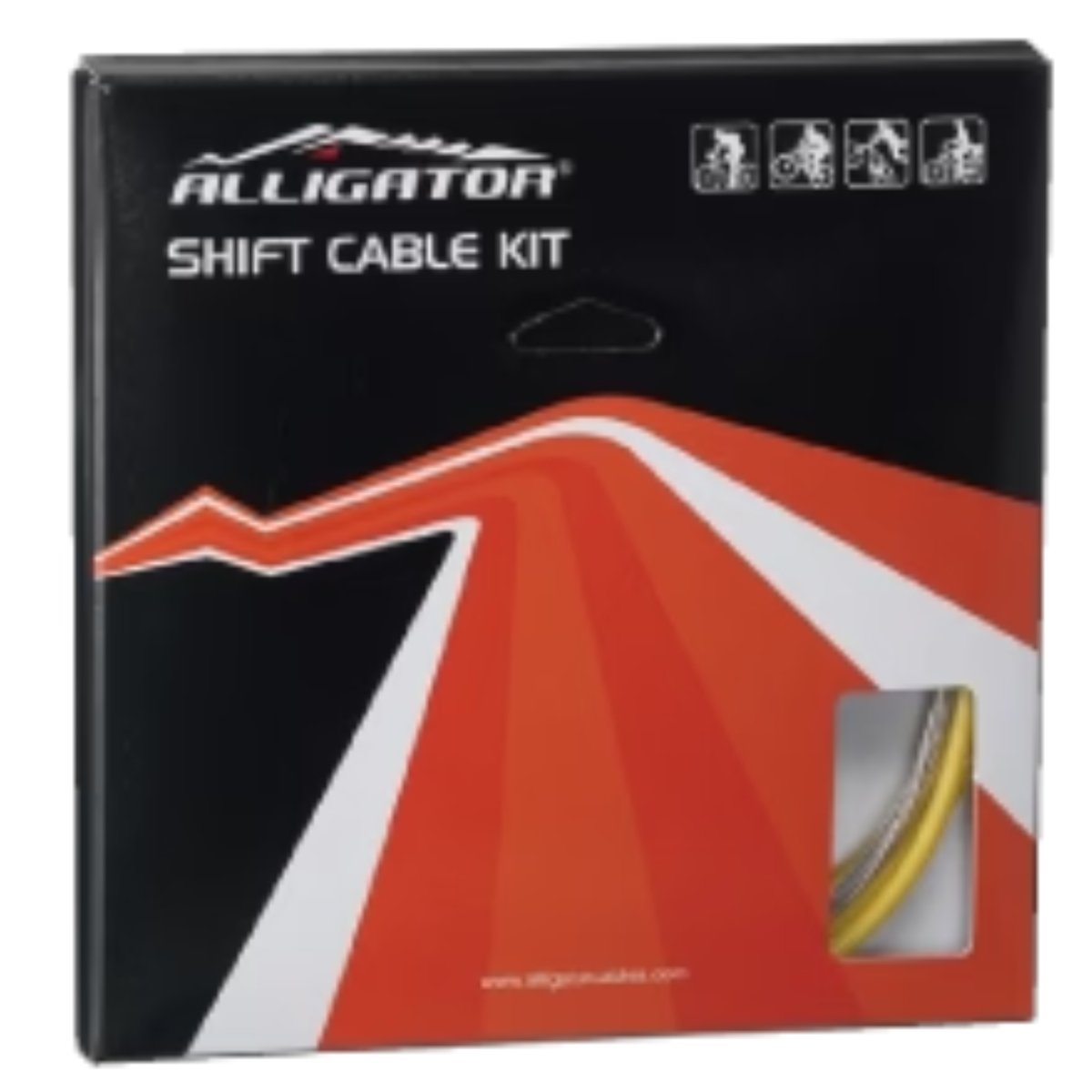 Alligator Super Light SRAM/Shimano Gear Cable Kit | The Bike Affair