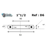 Blackbearing D6 40x53x7mm 45/45° Headset Bearing | The Bike Affair