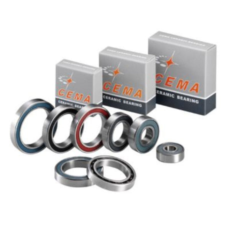 Cema 15267 LBLU - 2RS Chrome Steel Wheel Bearing | The Bike Affair