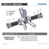 Cema BB90 - BB95 Bottom Bracket Set | The Bike Affair