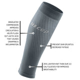 CEP Ultralight Compression Women Calf Sleeves | The Bike Affair