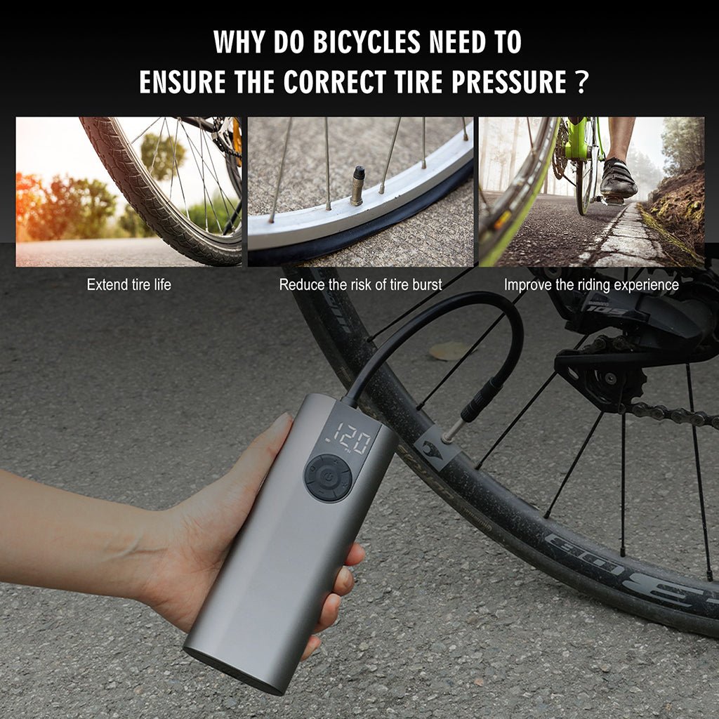 Cycplus A8 Electric Air Pump | The Bike Affair