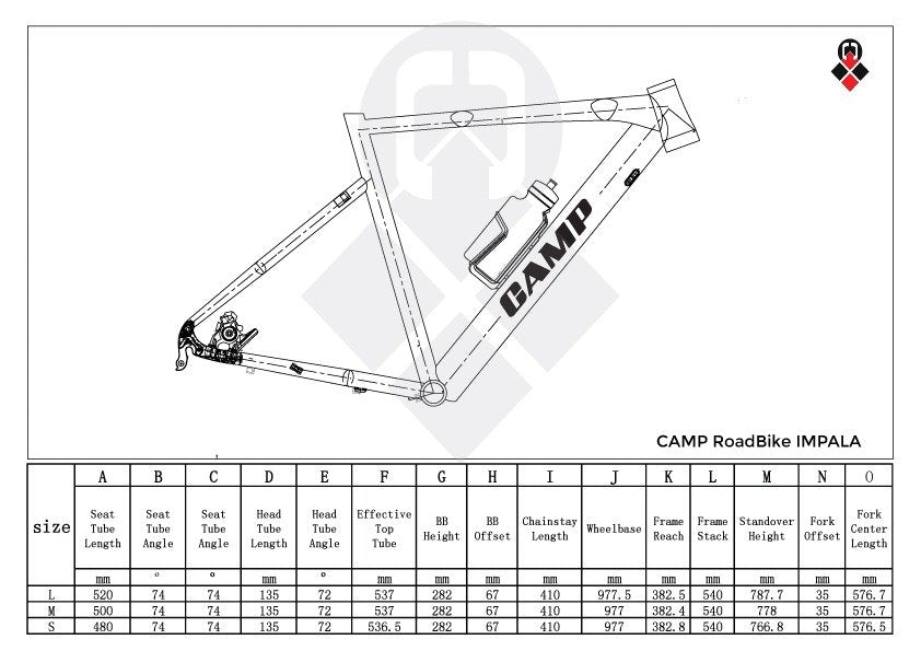 Element Camp Impala Road Bicycle | The Bike Affair