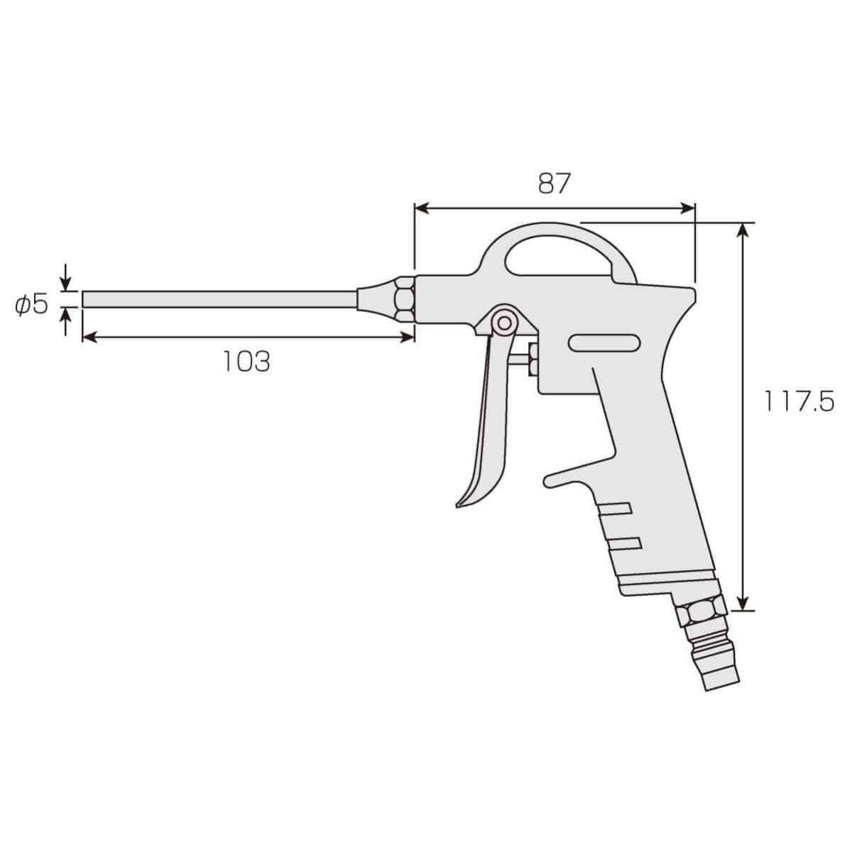 Hozan Z - 396 Air Dust Gun | The Bike Affair