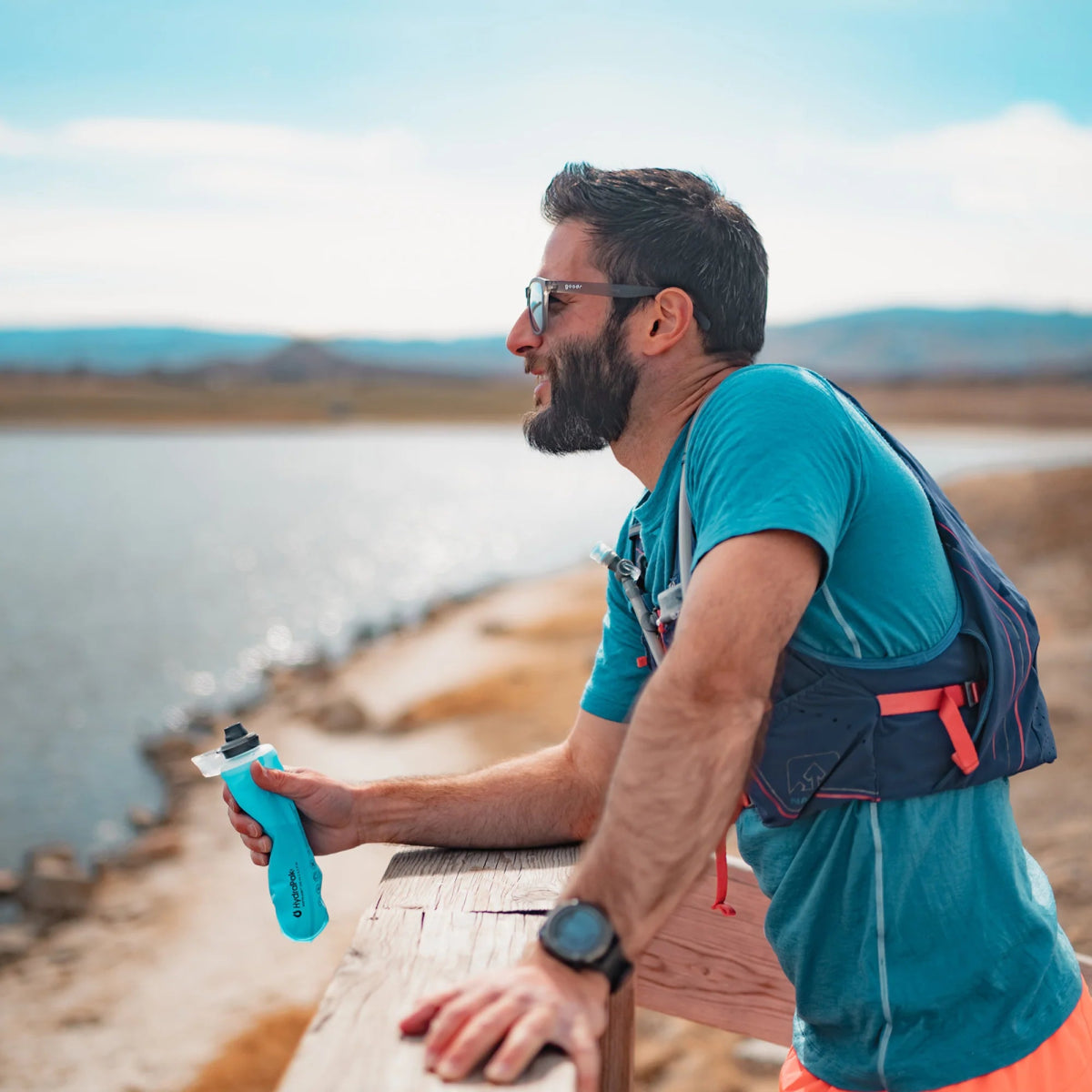 Hydrapak Softflask Foldable Bottle | The Bike Affair