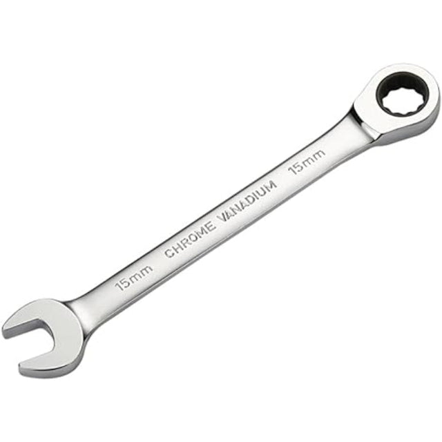 IceToolz 4115 15mm Combination Ratchet Wrench | The Bike Affair