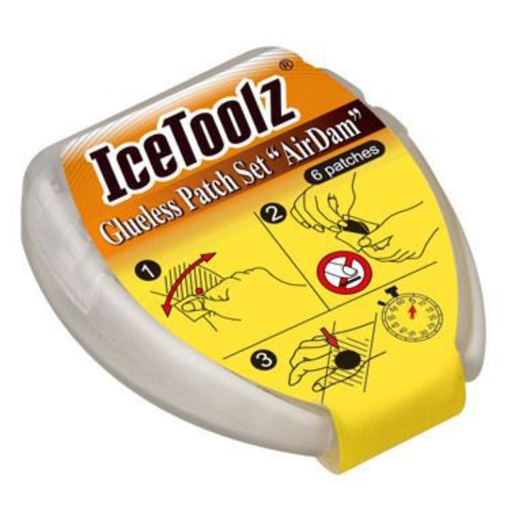 Icetoolz 56P6 Glueless Patch Set AirDam Puncture Kit | The Bike Affair