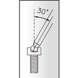 IceToolz 7M20 2.0mm Twinhead Wrench, Ball - Ended | The Bike Affair