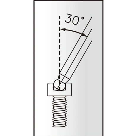 IceToolz 7M20 2.0mm Twinhead Wrench, Ball - Ended | The Bike Affair