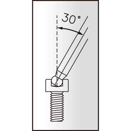 IceToolz 7M30 3.0mm Twinhead Wrench, Ball - Ended | The Bike Affair