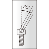 IceToolz 7M40 4.0mm Twinhead Wrench, Ball - Ended | The Bike Affair