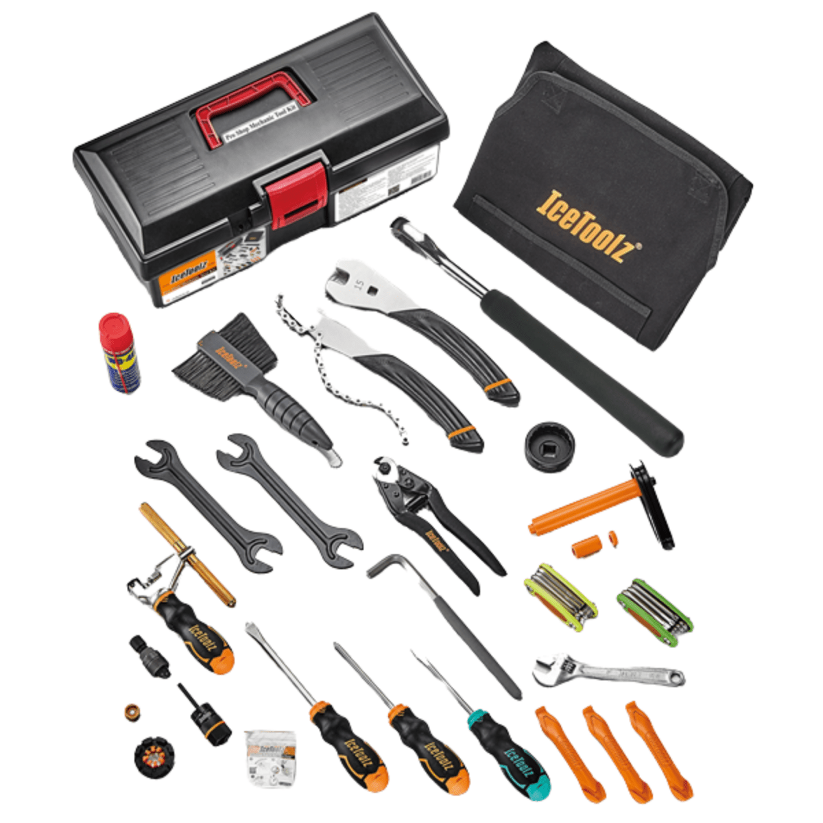 IceToolz 85A7 Pro Shop Mechanic Tool Kit | The Bike Affair