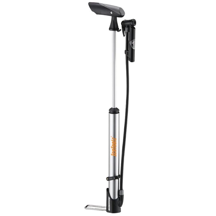 Icetoolz A351 VeloClub High Pressure Alu Mini Floor Pump | The Bike Affair