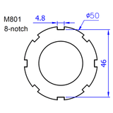 IceToolz M801 Lockring Tool For BOSCH Gen2 Active / Performance Line | The Bike Affair