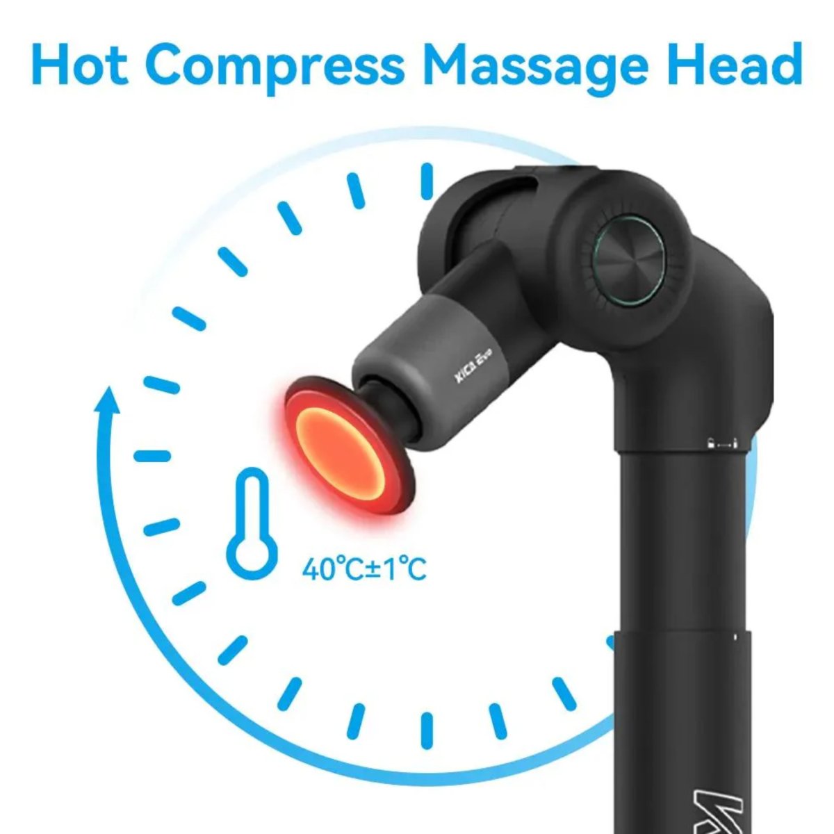 KiCA Evo Portable Deep Tissue Massage Gun | The Bike Affair