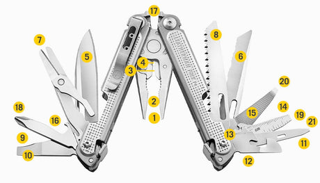 Leatherman Free P4 Multipurpose Tool | The Bike Affair