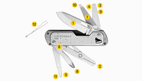 Leatherman Free T4 Multipurpose Tool | The Bike Affair